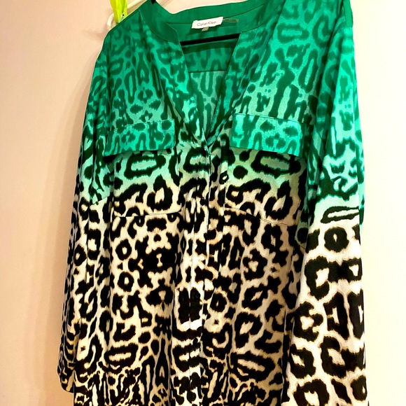 Calvin Klein Blouse Size 1X - Picture 1 of 1